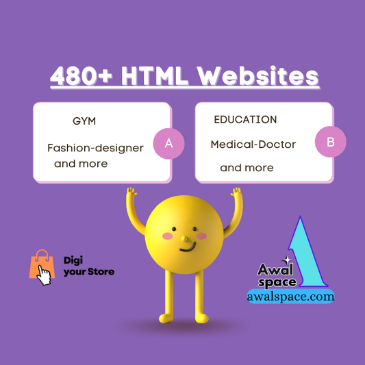 480+ HTML Websites
