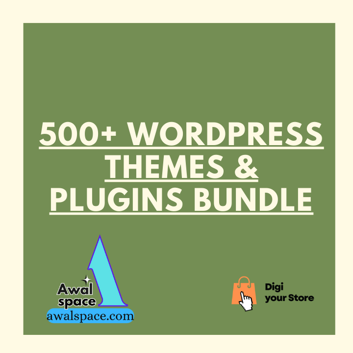 500+ WordPress Themes & Plugins Bundle