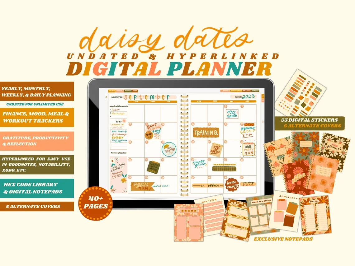 Daisy Dates Digital Planner