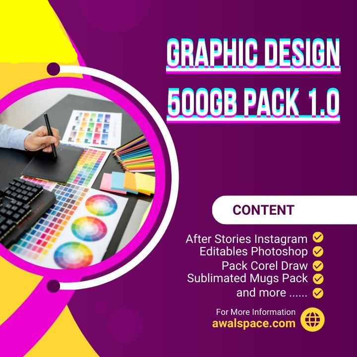 Graphic Design 500GB Pack 1.0